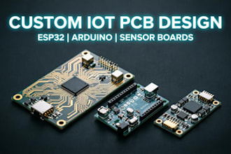custom shield, hat, and breakout boards for esp32, raspberry pi or arduino pcb