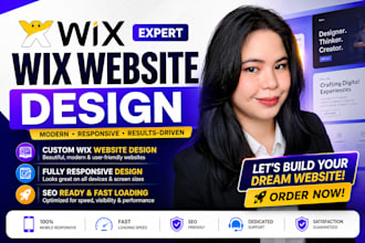create luxury wix website design wix studio redesign premium ecommerce store