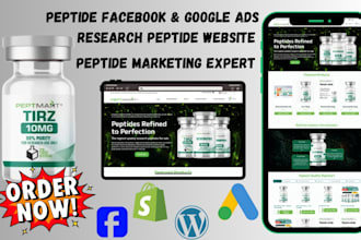 do peptide marketing peptide ads peptide facebook ads peptide google ads peptide