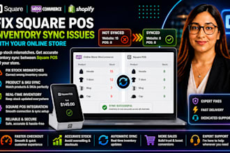 fix square pos inventory sync issues with your online store