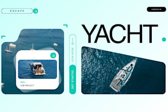 create yacht charter pitch deck luxury travel presentation maritime pitch deck