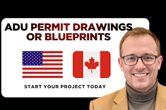 draw adu permit drawings or blueprints