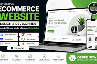 nopcommerce  branchbobsaleor vtex  tiendanube jumpseller big cartel website