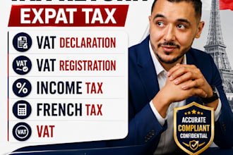 tax return expat tax vat declaration vat registration income tax french tax vat