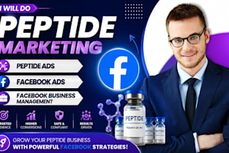 do peptide marketing peptide ads face book ads facebook business management