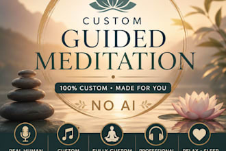 create a custom guided meditation