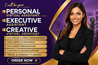 do personal virtual assistant, executive assistant, creative virtual assistant