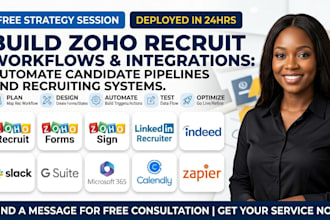 build zoho recruit workflows integration candidates pipelines automation systems