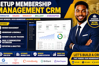 setup membership management crm gymmaster vagaro mindbody brilliant starchapter
