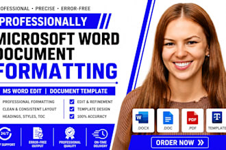 professionally microsoft word document formatting ms word edit document template