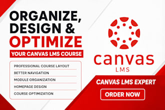 organize, design and optimize your canvas lms course