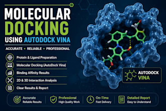 perform molecular docking using autodock vina