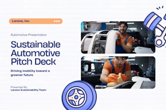 create automotive startup pitch deck investor presentation mobility pitch deck