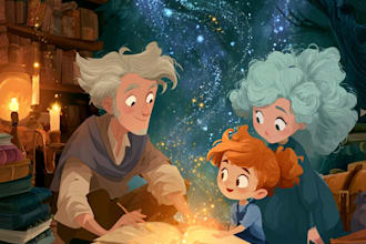 draw children book illustration and picture book illustrator