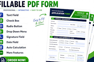 create interactive dynamic fillable PDF form editable PDF in adobe acrobat