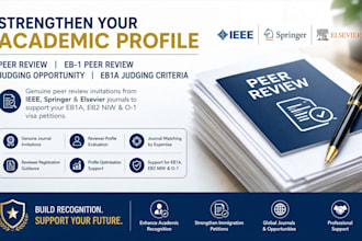 obtain ieee springer elsevier peer review invite for eb1 01 eb2 to meet uscis