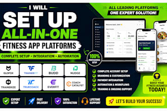 setup glofox trainer fitbuudd nudge trainerize truecoach everfit coach catalyst