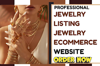 build jewelry website jewelry listing jewelry ecommerce earrings store