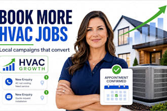 generate hvac lead heating ac furnace repair and local contractor leads meta ads