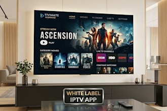 rebrand iptv app, iptv smarters, xciptv, ibo player with white label branding
