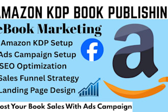 do amazon KDP book publishing, children ebook promotion, sales funnel strategy