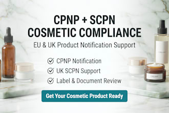 handle cpnp and scpn cosmetic product notification for eu and uk compliance