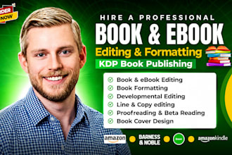 book editing and formatting, manuscript formatting and developmental book editor