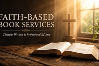 beta read your christian book and provide honest faith based feedback