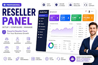 install you a stable admin panel, strong 8k, mega ott, reseller panel,