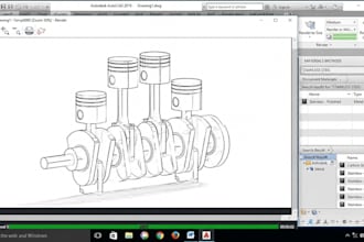 create automotive part drawing, assembly bom, gdt tolerance in solidworks