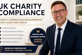 help with UK charity compliance and charity commission requirements