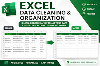 lean and organize your excel data