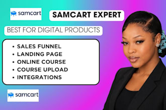 migrate landing page to samcart thrivecart samcart ai page samcart online course