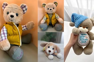 do custom handmade plush toy stuffed animal crochet kawali crochet amigurumi toy