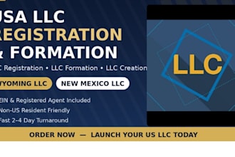 do your usa llc registration, wyoming or new mexico