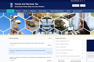 provide professional gst registration and return filing services