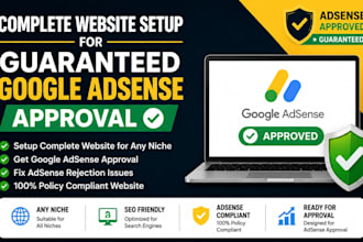 setup your website for google adsense approval and fix rejection issues