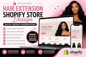 hair extension website hair extension shopify store wix hair extension website