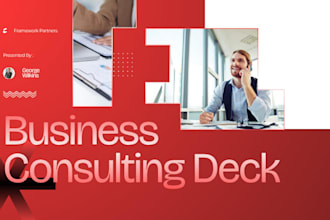design consulting firm pitch deck business presentation b2b pitch deck