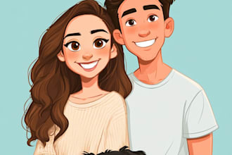 draw disney cartoon illustration