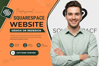 build squarespace website design, redesign squarespace website development
