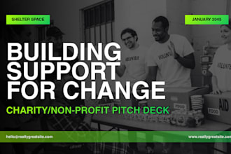 create foundation pitch deck nonprofit funding presentation grant proposal