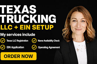 register your texas trucking llc and obtain ein for an owner operator launch