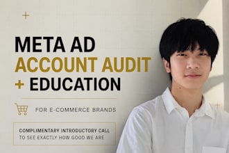 give the most in depth audit of your ecom meta ad account