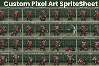 pixel art sprite sheet pixel art asset pixel art character pixel animation rpg