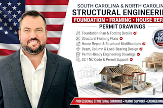 draw south carolina north carolina structural engineering foundation framing