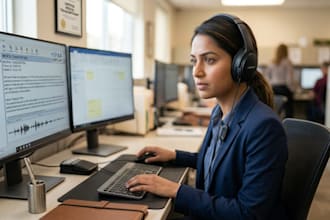 do accurate medical transcription