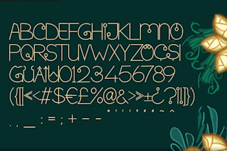 create a custom font creation