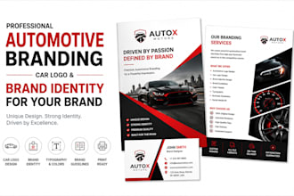 design automobile, automotive, auto industry branding, car logo for your brand