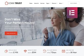 build squarespace mortgage broker website home loan consultation website